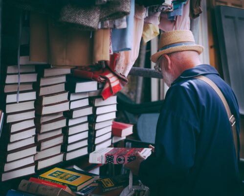 Old Man with The Book